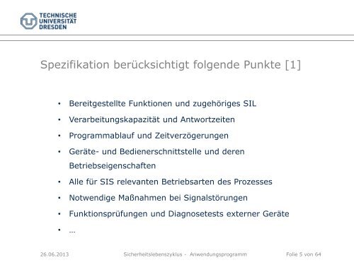 Sicherheitslebenszyklus - Teil 2 - Fakultät Elektrotechnik und ...