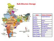 Bulk Bitumen Storage