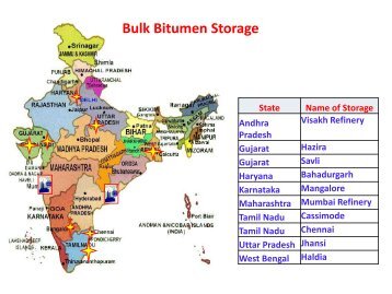 Bulk Bitumen Storage