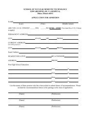 Application Form - Edward Hines, Jr. VA Hospital