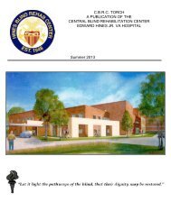 C.B.R.C. TORCH Summer 2013 (pdf) - Edward Hines, Jr. VA Hospital