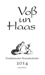 Leseprobe - Hinstorff Verlag