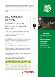 SSC OUTDOOR SYSTEM - Aura Light