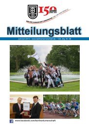 Mitteilungsblatt - Berliner Turnerschaft