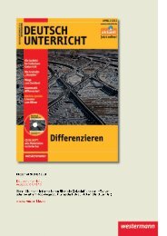 Das Textverstehen differenziert unterstützen - Westermann