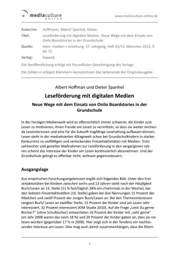 pdf (264 KB) - Mediaculture online