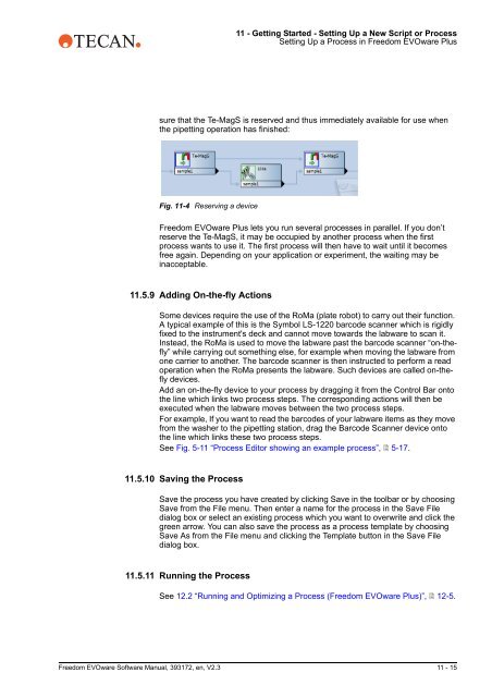 Software Manual Freedom EVOware Standard 2.3 Freedom ...