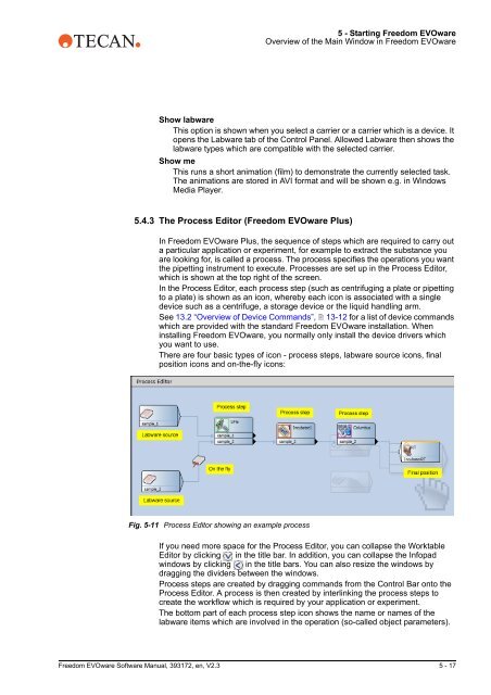 Software Manual Freedom EVOware Standard 2.3 Freedom ...