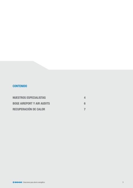 SOLUCIONES PARA AHORRO ENERGÉTICO - Boge Kompressoren