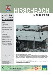 Datei herunterladen - .PDF - Hirschbach - Land OberÃ¶sterreich