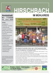 Datei herunterladen - .PDF - Hirschbach