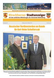 Ausgabe Nr. 12 vom 22. März 2013 - Hirschhorn