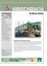 Datei herunterladen - .PDF - Hirschbach