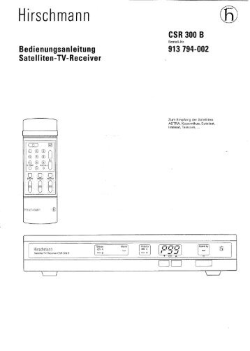 CSR 300 B - Triax