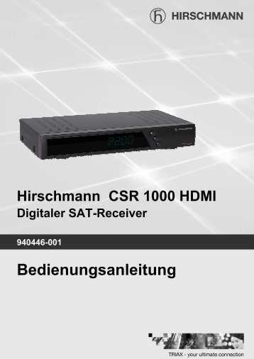 CSR 1000 HDMI Hima 00 - TRIAX