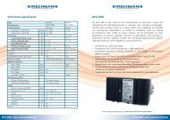 Manual GHV 930 NL.indd - Hirschmann Multimedia