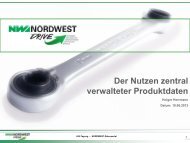 Der Nutzen zentral verwalteter Produktdaten - HIS-Tagung