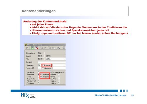 Neuerungen in FSV Modul MBS