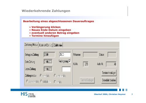 Neuerungen in FSV Modul MBS