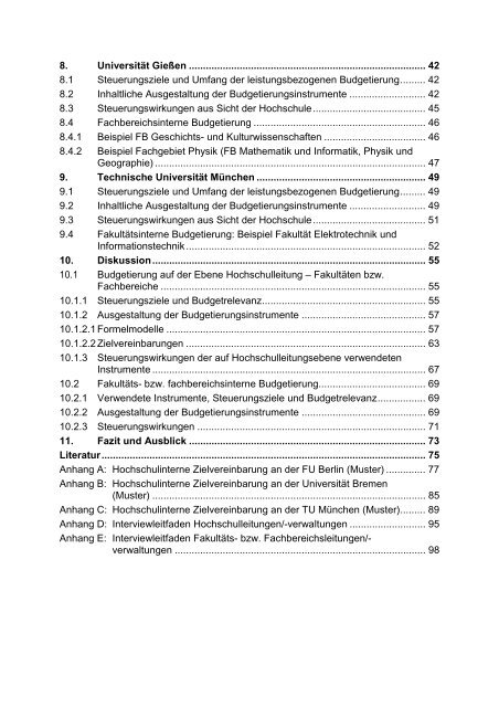 Leistungsorientierte Budgetierung - Hochschul-Informations-System ...