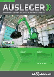 Download PDF - SENNEBOGEN Maschinenfabrik GmbH