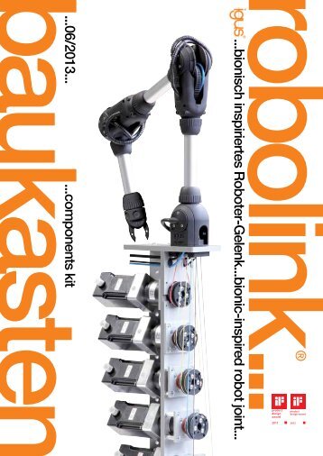 bionisch inspiriertes Roboter-Gelenk...bionic-inspired robot joint ...