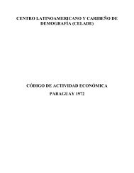 cÃ³digo de actividad econÃ³mica paraguay 1972
