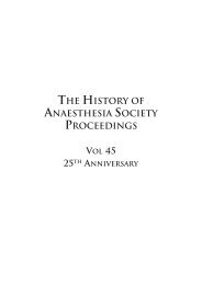 Download - History of Anaesthesia Society