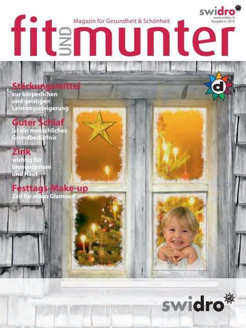 Fit und munter magazin - swidro drogerie