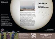 Sonnenbeobachtung auf der Halde Hoheward