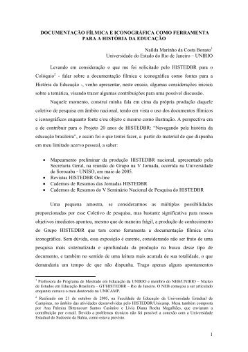 Definir fontes iconogrÃ¡ficas e filmÃ­cas - histedbr - Unicamp