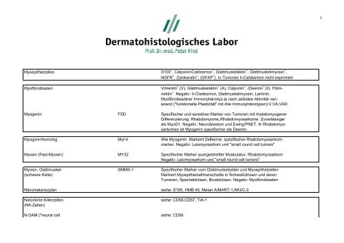 Download Ãbersicht Immunhistologische Techniken 120 kb