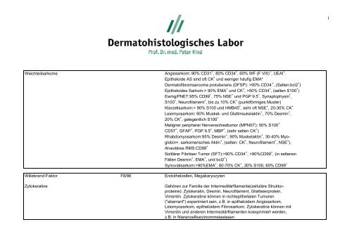 Download Ãbersicht Immunhistologische Techniken 120 kb