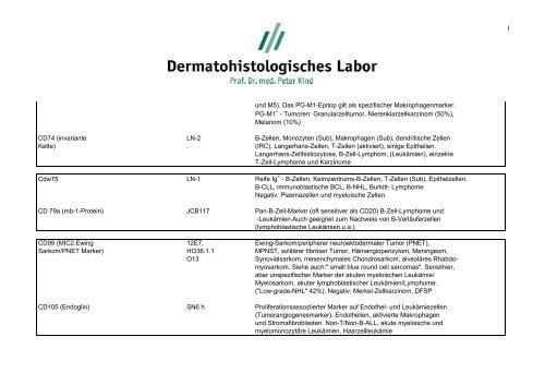 Download Ãbersicht Immunhistologische Techniken 120 kb