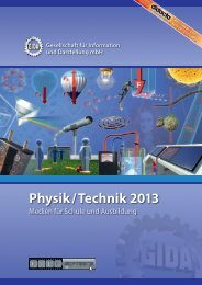Physik/Technik 2013 - Medien für Schule und Ausbildung - GIDA