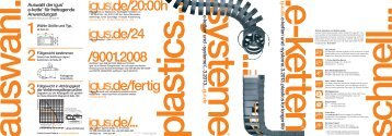 igus® Energieketten und -Systeme Katalog 03/2013 deutsch