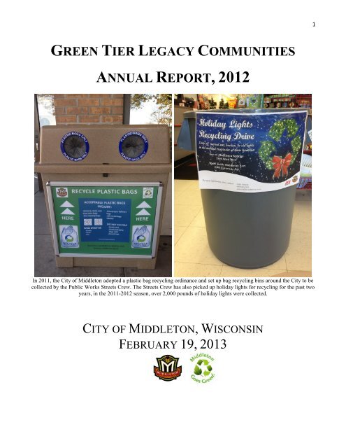 City of Middleton [PDF] - Wisconsin Department of Natural Resources