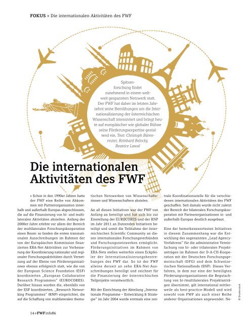 FWF info-Magazin #86 (3/2013)