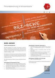 Produkt-Flyer Download - BRZ Bremer Rechenzentrum GmbH & Co ...