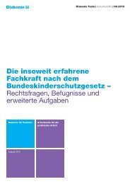 Die insoweit erfahrene Fachkraft nach dem Bundeskinderschutzgesetz