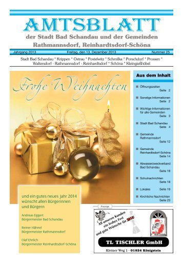 Ausgabe 50. KW 2013 - Bad Schandau