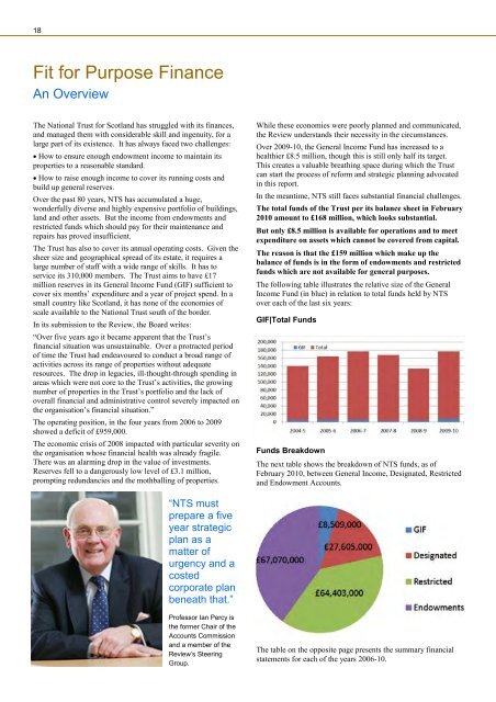 NTS Report 4 Aug 2010 - National Trust for Scotland