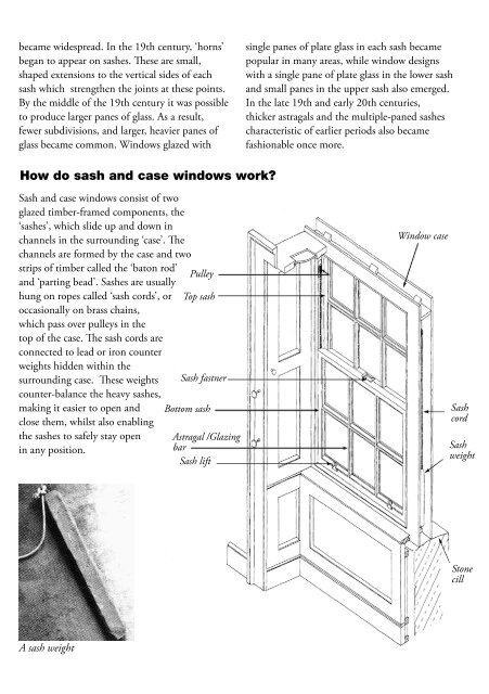 Inform Guide - Maintaining Sash and Case ... - Historic Scotland