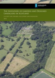 The Inventory of Gardens and Designed ... - Historic Scotland