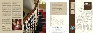 Inform Guide - Timber Staircases - Historic Scotland