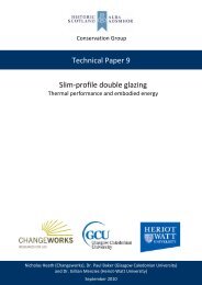 Technical Paper 9 Slim-profile double glazing - Historic Scotland