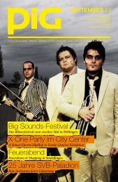 Big Sounds-Festival X-One Party im City Center ... - PIGmagazin