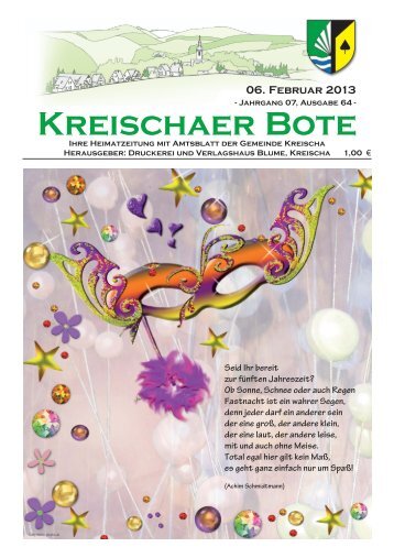 Kreischaer Bote - Druckerei Blume