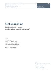 Stellungnahme - Die Deutsche Kreditwirtschaft