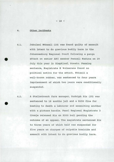 Independent Boord of Inquiry Into Informal Repression - Historical ...